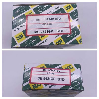 STD rodamiento principal rodamiento de conexión MS-2621GP CB-2621GP para la excavadora Komatsu 6D108 motor
