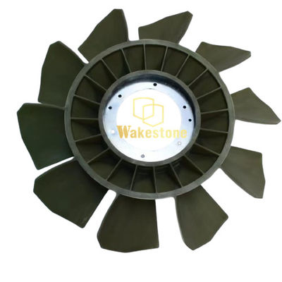 Cuchillas de ventilador 6D24 de alta calidad para partes de motores de excavadoras Mitsubishi