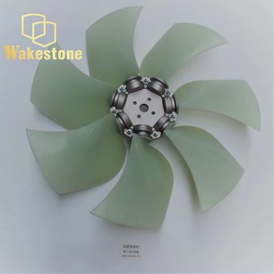 Liugong 922 excavadora de alta calidad cuchillas de ventilador 4 agujeros 7 cuchillas