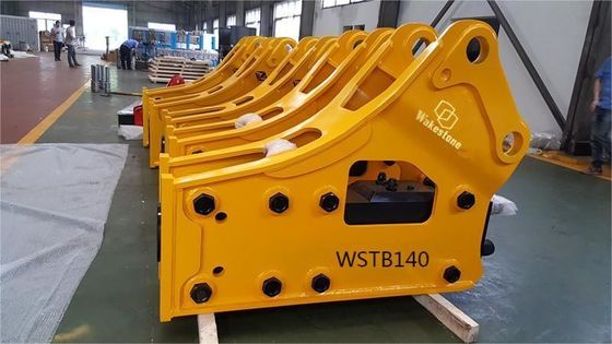Triturador concreto hidráulico de la eficacia de Fanrastic, martillo de gato hydráulico de la gran potencia para la retroexcavadora