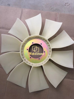 Piezas del excavador de las hojas CAT320D 6K-10Y de la aspa del ventilador del excavador diez